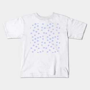 Polka Dots - Lavender Kids T-Shirt